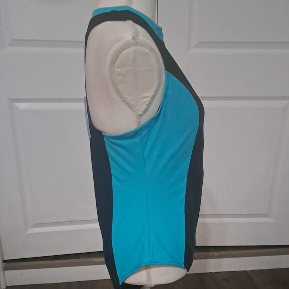 CUPSHE One Piece High Neck Sleeveless Zipper Slimming Swimsuit XL NWT - Picture 5 of 7